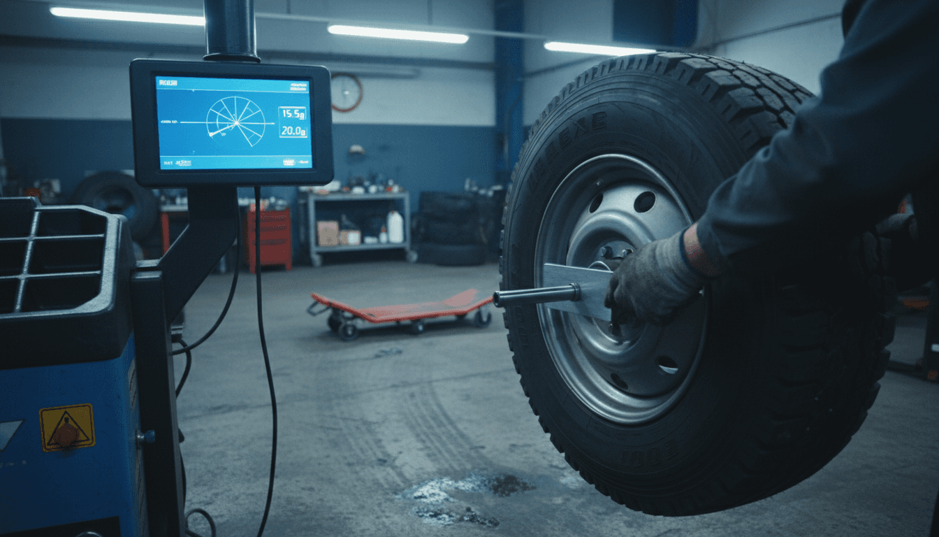 Tire installation and balancing